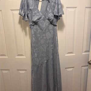 Astr The Label | Light Blue Floral Maxi Dress